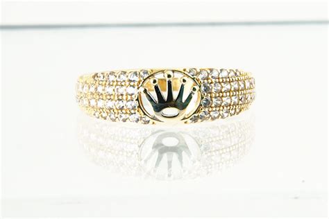 rolex kroontje in glas